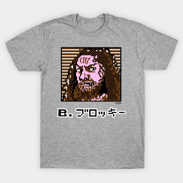 8 bit Brody T-Shirt by E5150Designs